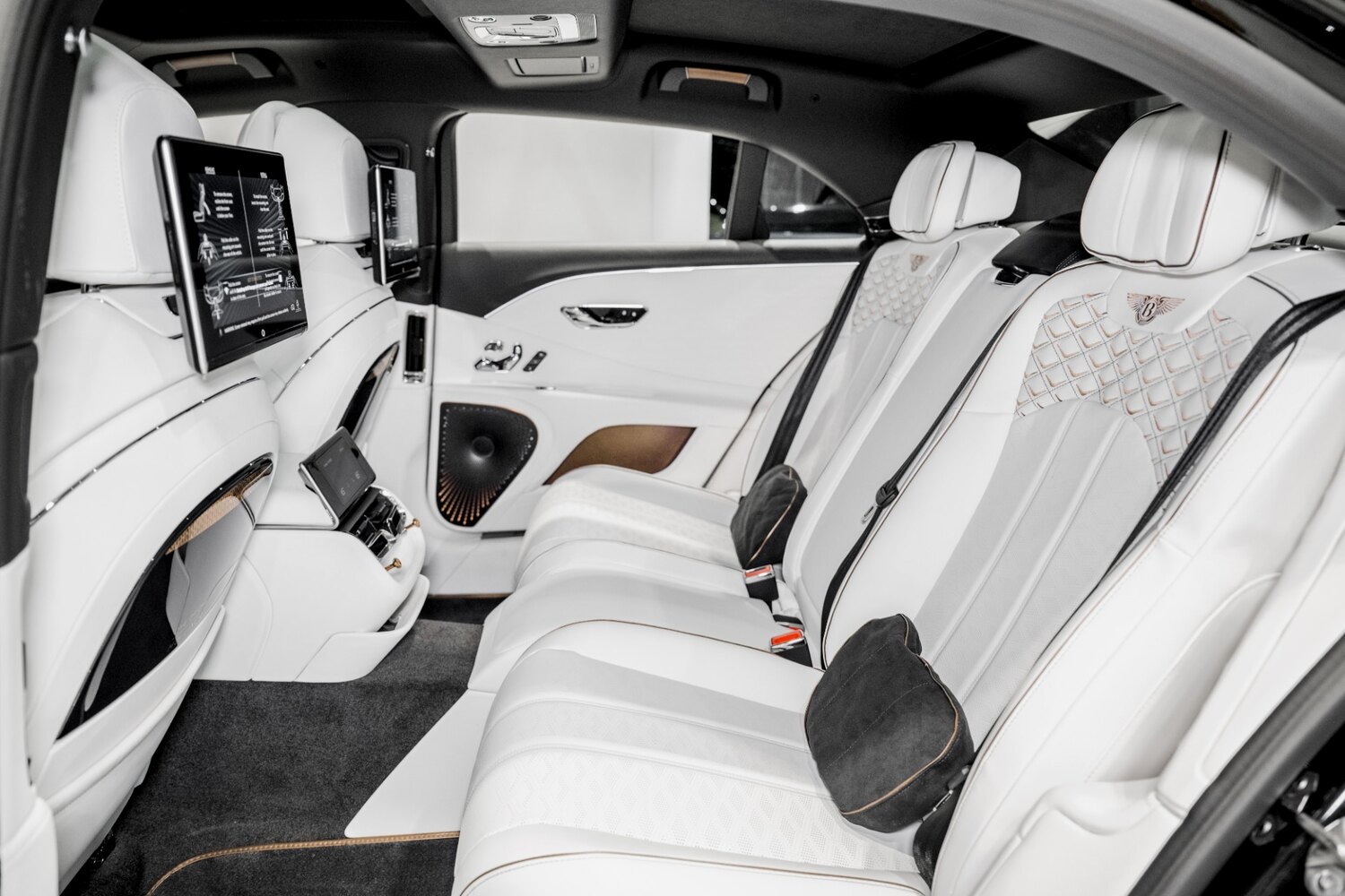 Bentley Flying Spur rear seats